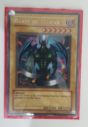 Yugioh Beast Of Talwar - (psv-103)