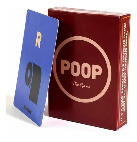 Poop The Game, Juego De Mesa Poop Juego Familiar Cartas Popo