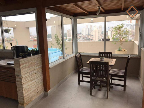 Cobertura Com 3 Dormitórios À Venda, 263 M² Por R$ 1.600.000,00 - Saúde - São Paulo/sp - Co1502