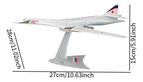 1:200 Mini Avión Modelo De Avión Fundido A Estilo B