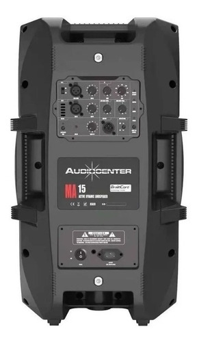 Imagen 4 de 4 de Monitor de escenario Audiocenter MA15 con bluetooth negra 100V/240V
