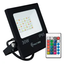Comprar Reflector Led Rgb Multicolor 30w Exterior Con Control Remoto