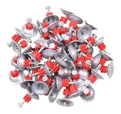 Imagem 2 de 2 de Pino Liso Ação Indireta 1/4x28 C/arruela Conica 23mm Âncora