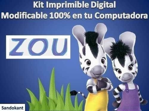 Kit Imprimible   Fiesta De Zou