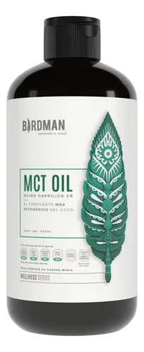 comprar Birdman Mct Oil Ácido Caprílico C8 420ml | 28 Servicios | Sabor Sin sabor