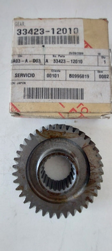 Engranaje 3ra.corolla 87-13 Yaris 06-18 Toyota 33423-12010