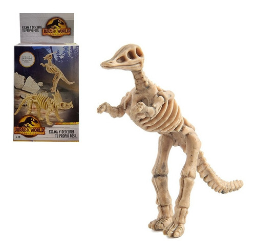 Set Excava Y Descubre Tu Fosil Jurassic World Dinosaurio