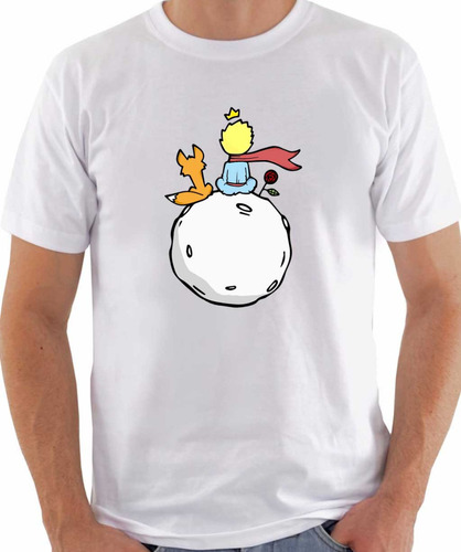 Remera El Principito Exupery 100% Algodon 1110