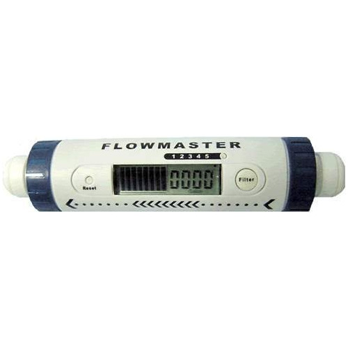 ( 3/8) Medidor De Flujo De Agua Flow Master 2 Gpm; Cone...