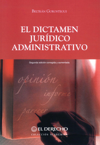 El Dictamen Jurídico Administrativo