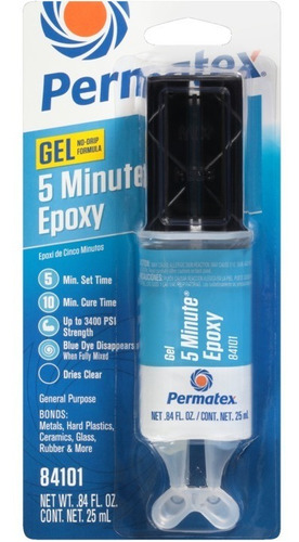 Adhesivo Epoxico 22ml, 5 Min. (84101), Permatex