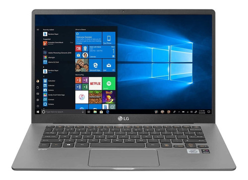 LG Laptop Gram De 14  I7-1065g7 M.2 De 256 Ram 8gb Iris Plus
