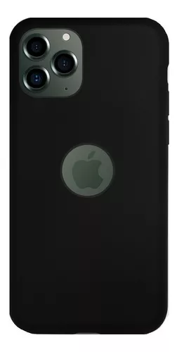 Silicone Case Cerrado para iPhone 11 con protector de cámara