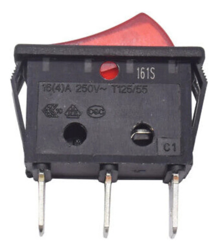 Switch De Alimentación Power 2p Rojo Stanley