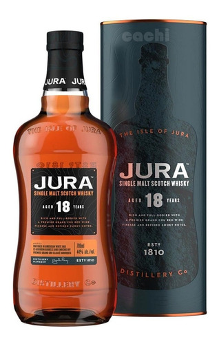 Whisky Isle Of Jura Single Malt 18 Años  700ml