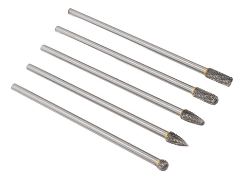 Juego De 5 Brocas De Carburo Para Moler, 150 Mm, Doble