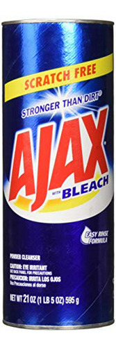 Limpiador Ajax En Polvo Con Blanqueador, 21oz (595g) Paquete