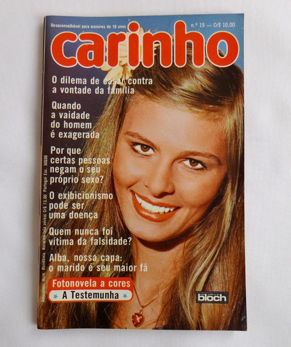 Revista Carinho Nº 19 Maio 1978 Teresinha Sodré