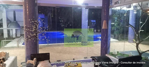 Imagem 9 de 30 de Casa Com 4 Dormitórios À Venda, 450 M² Por R$ 1.950.000,00 - Granja Viana - Carapicuíba/sp - Ca2027