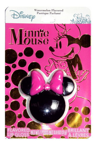 Taste Beauty Disney Minnie Mouse - Brillo De Labios Con Sab.
