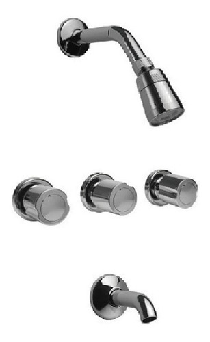 Imagen 4 de 7 de Baño Completo Kit Lavatorio Bidet Ducha Viva Plus Hydros