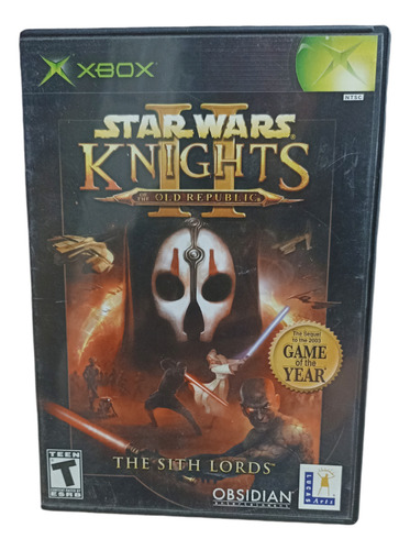 Star Wars Knights Of The Old Republic Ii Xbox Clásico (Usado)