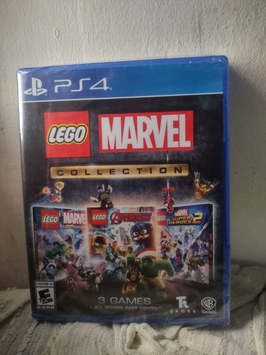 Lego Marvel Collection Juegos Ps4 Nuevo Y Sellado 
