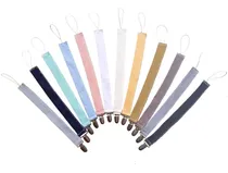 Comprar Portachupetes Tela Tusor Liso Porta Chupete