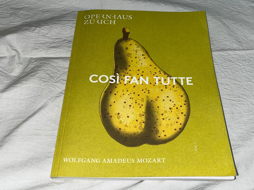 Cosi Fan Tutte 18/19 - Opernhaus Zurich (Usado)