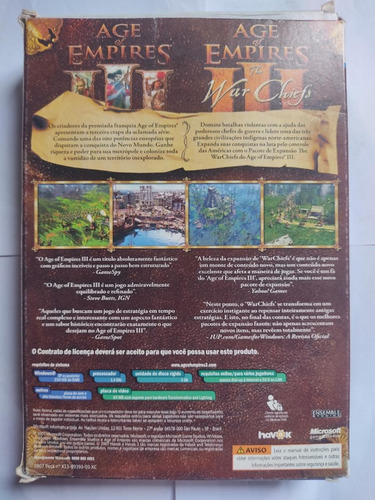 Age Of Empires - 3 - Gold Edition - Pc (Usado)