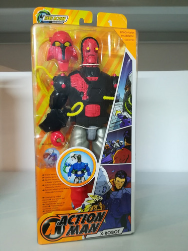 Action Man 2 Robot X Cyborg Roborts X