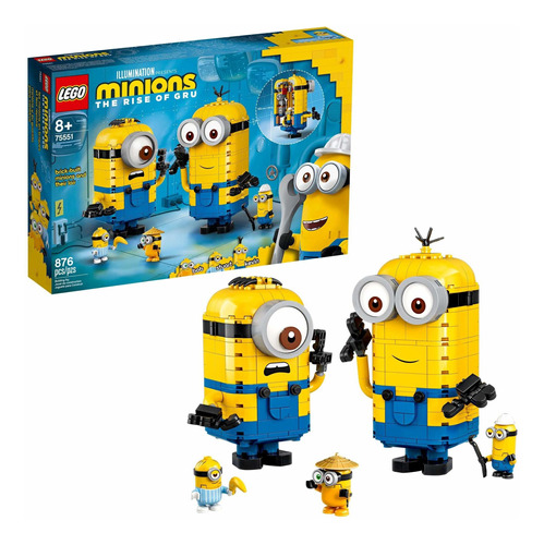 Minions De Ladrillo Y  Fgr Figuras Para Armar Lego Minions 