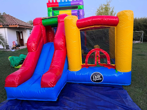 Castillo Inflable 3x2 De 3 Etapas Mas Turbina