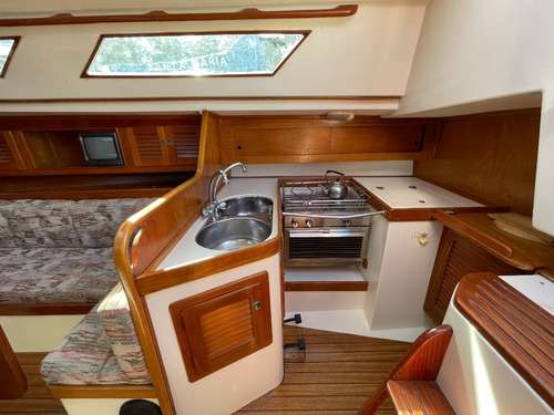 Imagen 3 de 11 de Velero Pandora 34 Calado 1,45 Yanmar 27 Hp Popa Med.