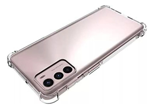 Funda Antishock Transparente Para Motorola G42 + Templado 9h