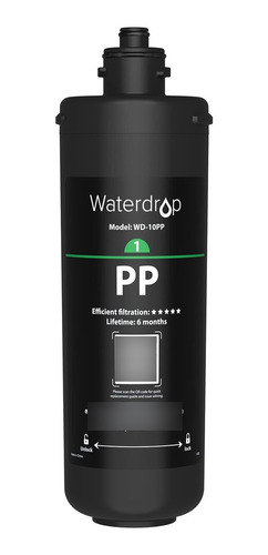 Waterdrop Wd-10pp Filtro De Agua Debajo Del Fregadero, Reemp