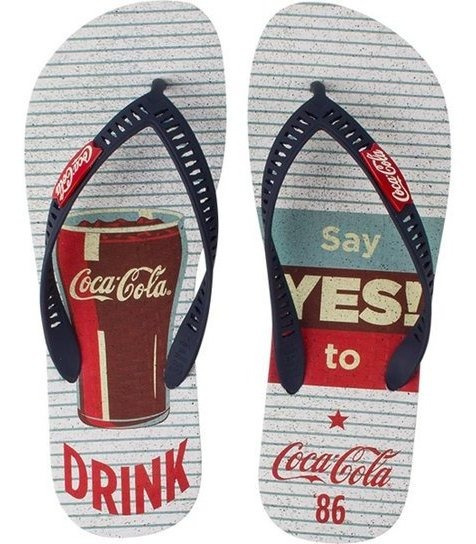 chinelo coca cola mercado livre