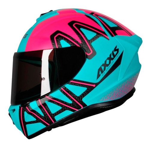 Capacete Axxis Draken Dekers Matt Tifany/pink