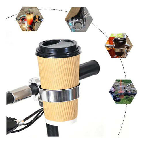 Suporte De Garrafa De Água Para Bicicleta, Copo De Café Ajus