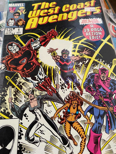 Comic The West Coast Avengers #1. Oct 1985. .