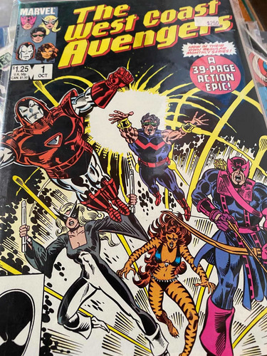 Comic The West Coast Avengers #1. Oct 1985. . (Usado)