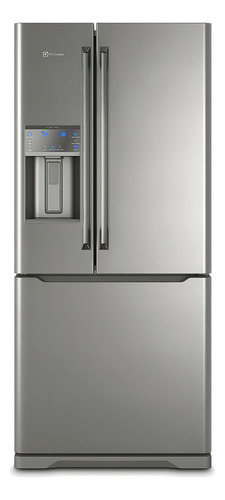 Geladeira com freezer inverter Electrolux Home Pro DM86X con capacidad de 538L 127V -inox