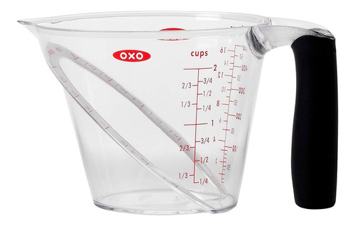 Jarra Medidora Oxo C/medidor Angular Y Pico De 500 Ml