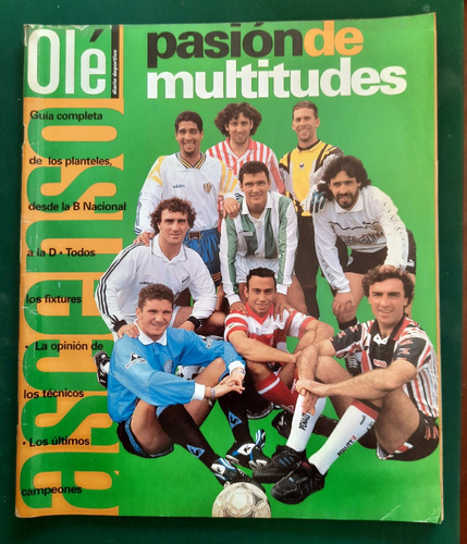 Revista Guia Olé Torneos Ascenso 1997 1998 Campeones 96 97 (Usado)