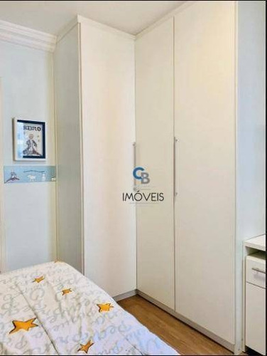 Imagem 14 de 30 de Apartamento À Venda, 74 M² Por R$ 740.000,00 - Jardim Anália Franco - São Paulo/sp - Ap7387