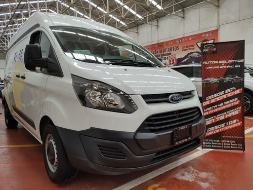 Ford Transit 2.2 Van Larga Techo Alto Aa Custom Mt