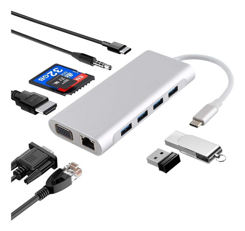 Repuesto Leya-us 11 Vga + Puerto Lan 4 X Usb 3.0 Tarjeta Sd