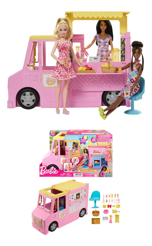 Muñeca Barbie Camión De Limonada 