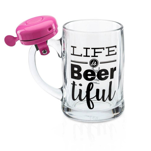 Caneca Campainha  Sineta Beertiful Presente Cerveja Chopp