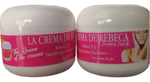 2 Cremas Rebeca Original